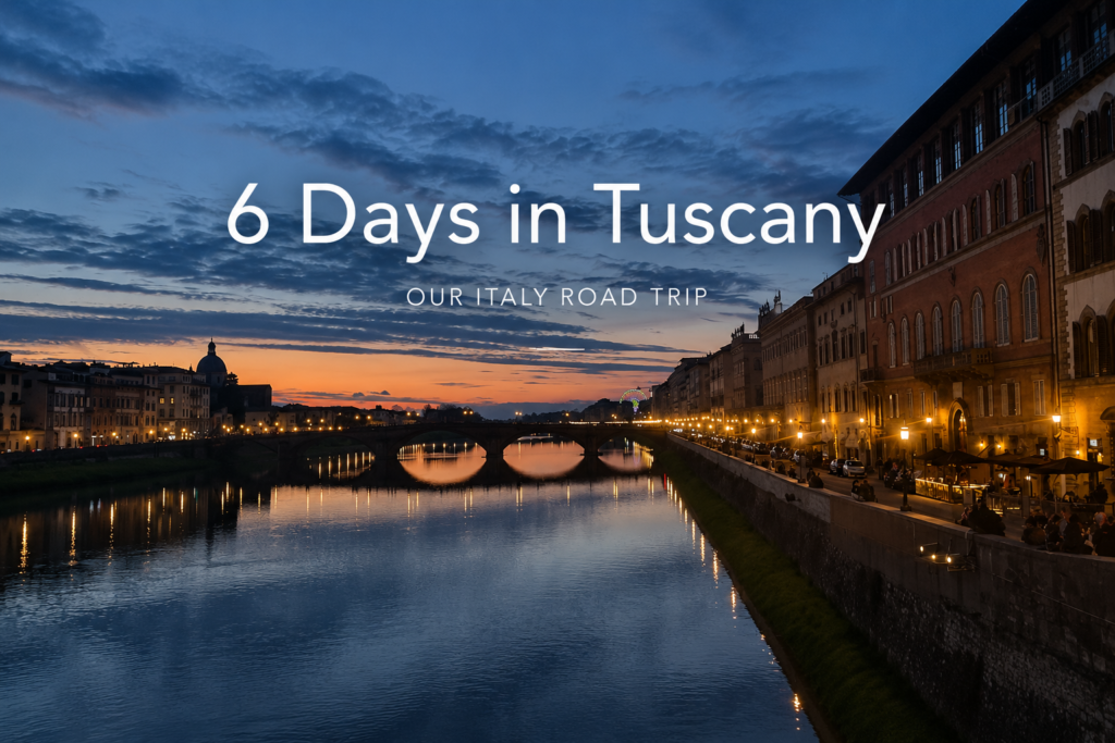 6-day tuscany road trip